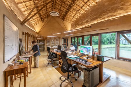 Architect Office at the Water's Edge